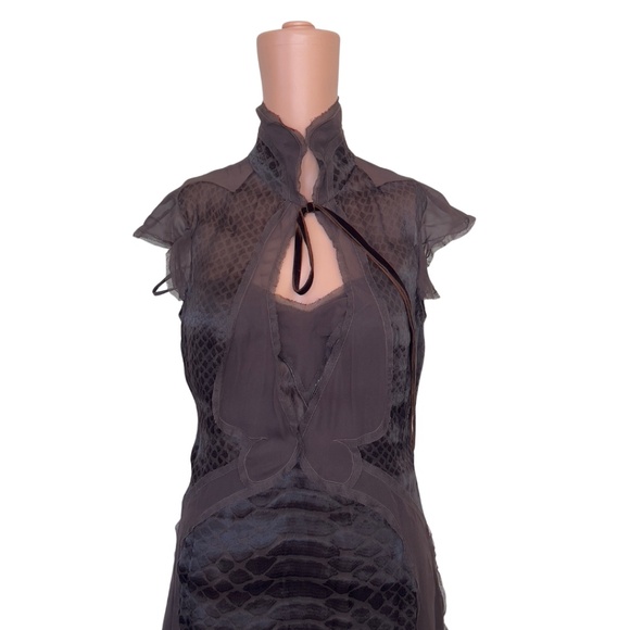 Yves Saint Laurent Dresses & Skirts - Yves Saint Laurent Tom Ford RUNWAY F/W 2004 AD Campaign Chinoiserie Dress